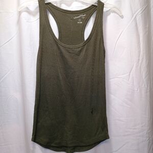 XS Universal Threads army green raceroback tank top